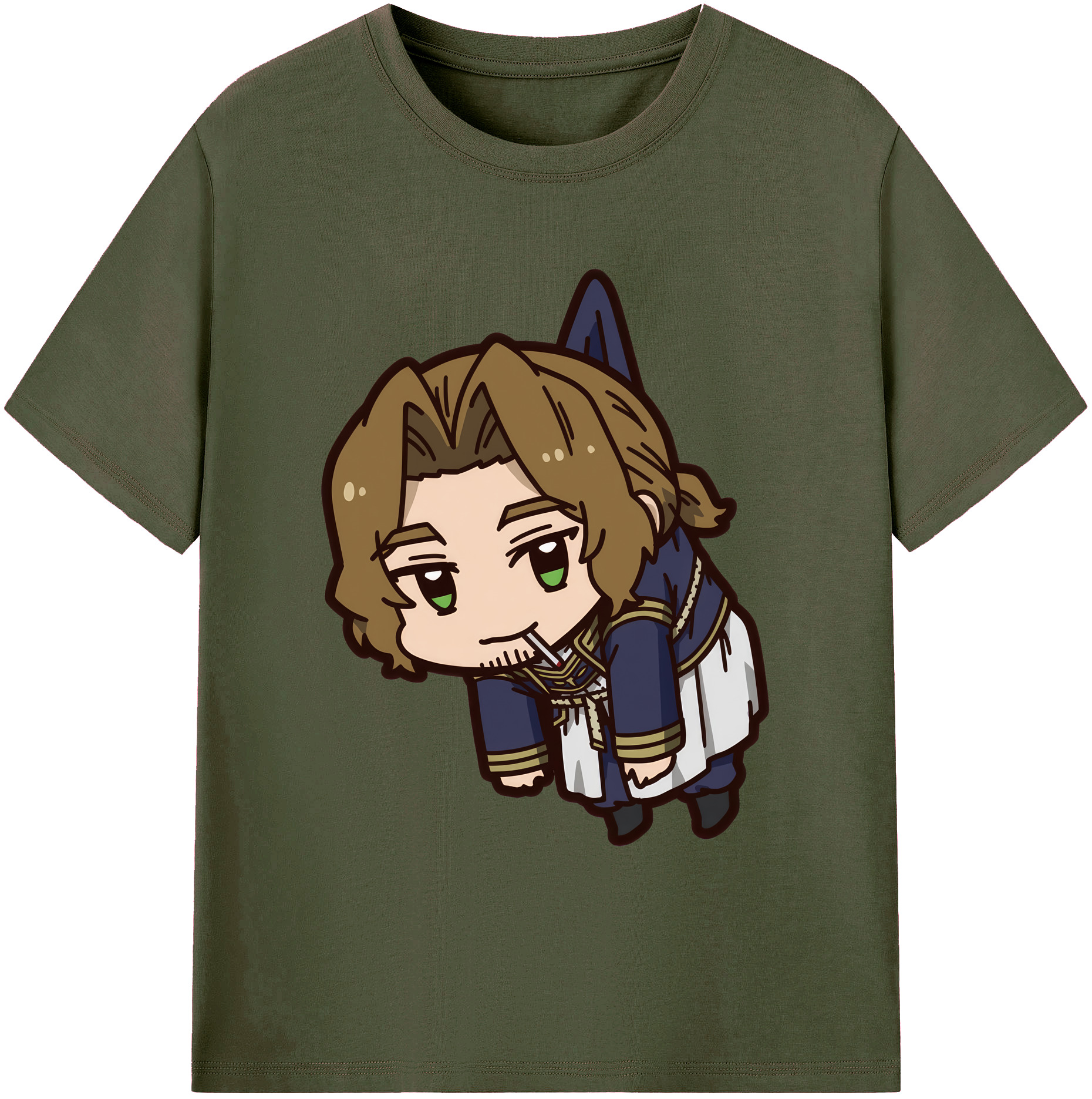 （画像用） 葬送のフリーレン Frieren 綿100％ メンズ半袖Tシャツ｜肌触りやわらか＆通気性